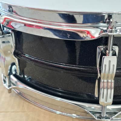 Ludwig Acrolite 14"x5" Black Galaxy Finish 1990s image 9