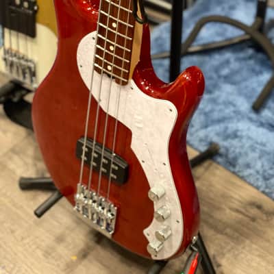 Fender American Deluxe Dimension iv 2014-15 Cayenne burst image 4