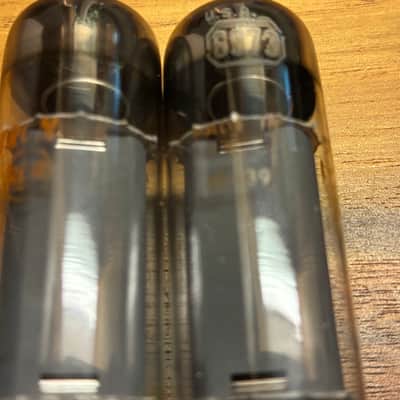 NOS Matched Pair RCA 6973 tubes image 6