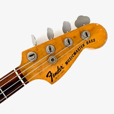 Fender Musicmaster Bass 1978 Black image 2