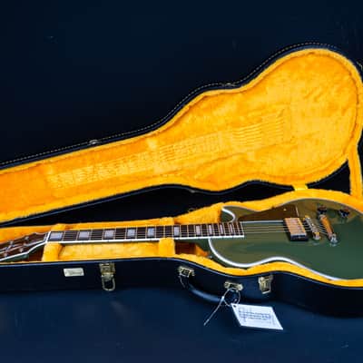 Gibson Les Paul Custom VOS Customshop 1HB 4,02 Kg - Olive Drab image 13