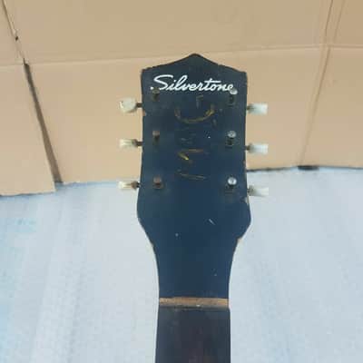 60's SILVERTONE MOD 1458 SEMI made in USA image 8