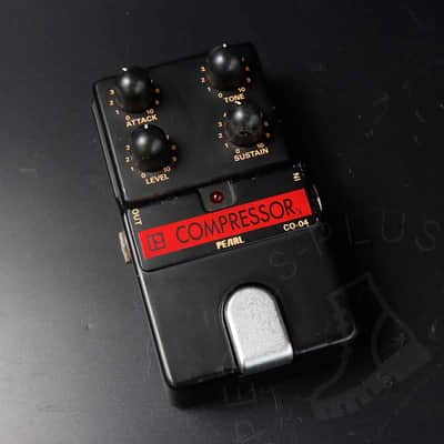 Pearl CO-04 Compressor 1980s - Black w/ original box image 2
