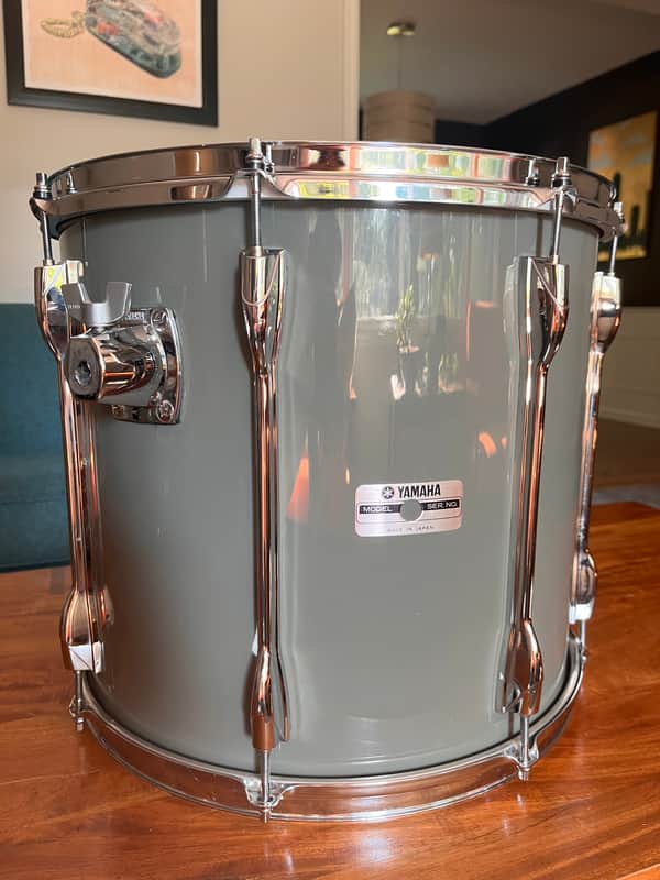 Yamaha TT-916RF Recording Custom 16x14" Rack Tom 1982 - 1991 Quartz Grey image 1