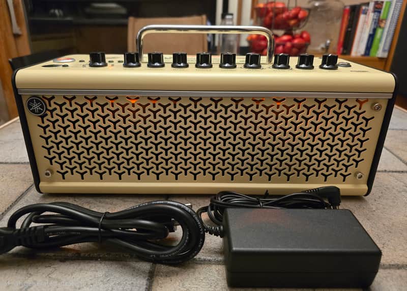 Yamaha THR10II-WL 20-Watt 2x3" Wireless Stereo Digital Modeling Guitar Combo 2019 - Present - Tan and Line 6 Relay G10 bundle