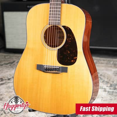 Martin DE Retro Plus Mahogany Acoustic/Electric Guitar with Gig Bag image 1