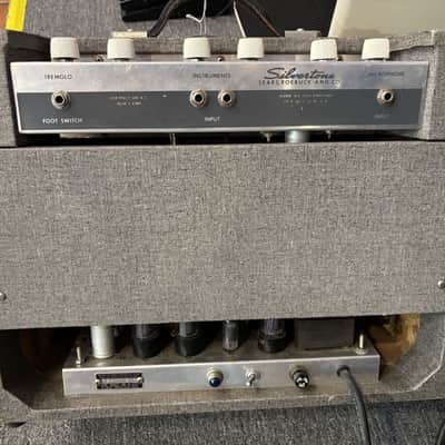 1960's Silvertone Model 1432 10 Watt 1x12 Combo image 7