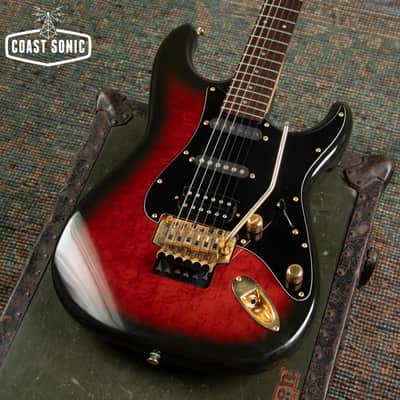 1988 Fender Stratocaster STR-75 Floyd Rose Made in Japan image 7