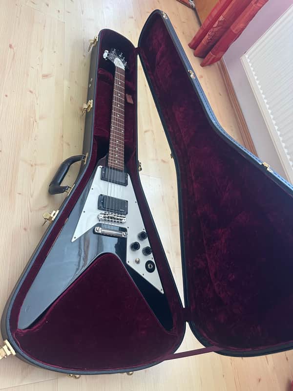Gibson Custom Shop Kirk Hammett Signature Flying V (Aged) 2012 - Aged Ebony