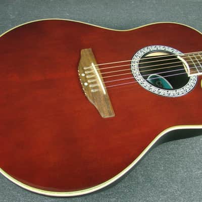 Ovation Celebrity CC057 Super Shallow-Bowl Acoustic/Electric Guitar image 3