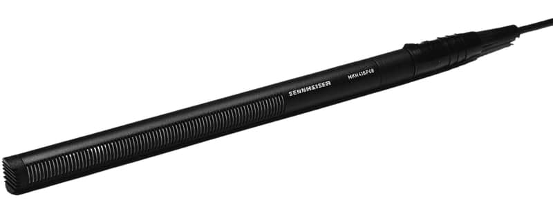 Sennheiser MKH 416-P48U3 Moisture-Resistant Shotgun Microphone 2024 - BLACK image 1