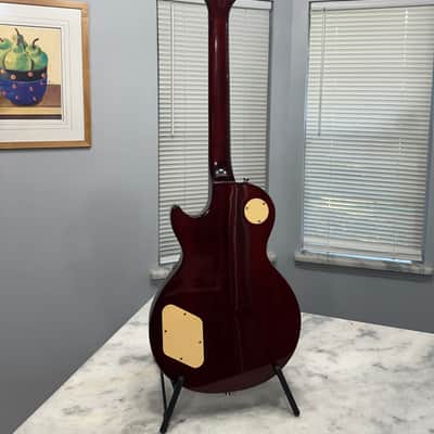 1998 Epiphone 12 String Les Paul Classic, Heritage Cherry, OHSC image 11