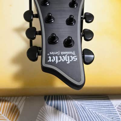Schecter Keith Merrow Signature KM-6 2014 - 2016 - Trans Black Burst image 6