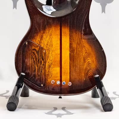 1981 Washburn SB40, SB-40 Bass Tobacco Sunburst (Brown) Neckthrough image 6