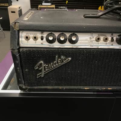 Fender Bassman 100 2-Channel 100-Watt Guitar Amp Head 1972 - 1976 - Silverface image 2