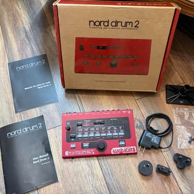 Nord Drum 2 6-Channel Modeling Percussion Synthesizer // RARE!! // 2014 - 2016 - Red image 8