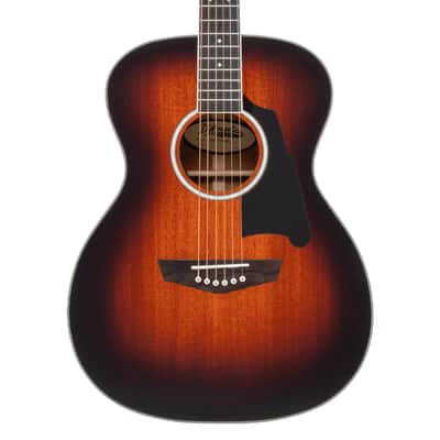 D'Angelico Excel Tammany Acoustic-Electric Guitar â€“ Mahogany Burst, Solid Sitka Spruce Top, Fishman Sonitone image 10
