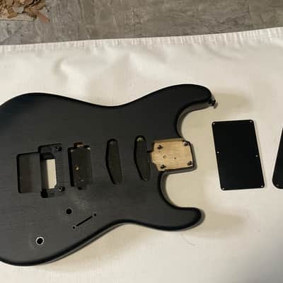 2022 Charvel Mexico San Dimas Style 1 Sassafras Satin HSS Guitar Body Floyd Ready image 1