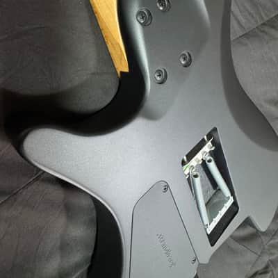 Strandberg Salen Classic NX 6 Tremolo Electric Guitar (Black Granite) with Hard Case, Gig Bag, & Accessories image 6