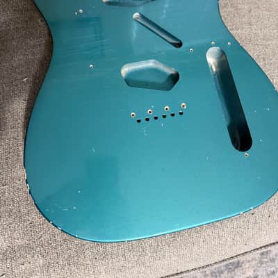 MJT TELECASTER BODY OCEAN TURQUOISE MJT telecaster body ocean turquoise 2008 - Nitro image 2