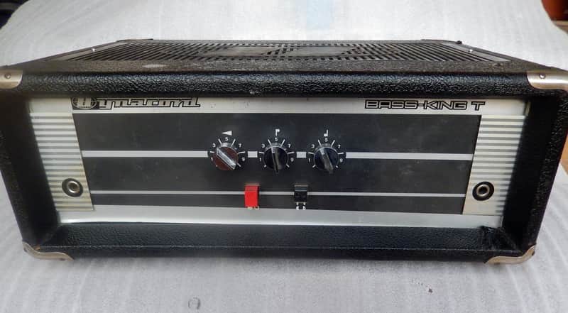 Vintage Dynacord Bass KING T RARE Valve Amplifier Great Bass Guitar Amp 1970's image 1