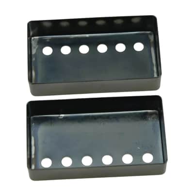 Humbucker Pickup Covers for Gibson - Black Nickel image 3