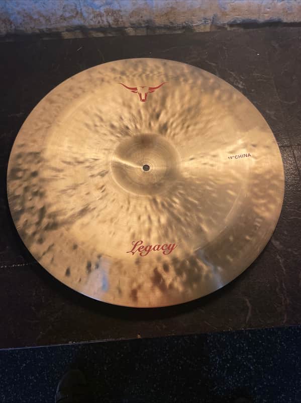 WILD BULL Legacy Series Hand Forged & Hammered 19" China Crash Cymbal image 1