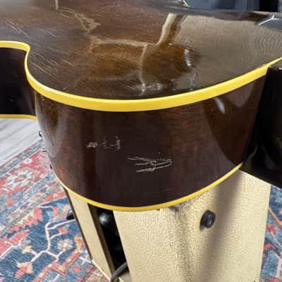 *Video* 1951 Gibson ES-125 Hollow Body P90 Tall Knobs Unique Original Hardware image 18
