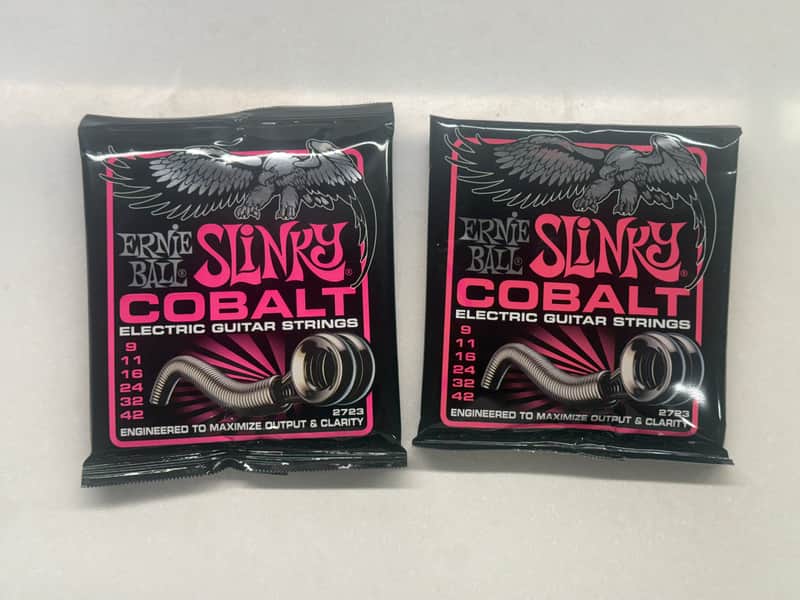 Ernie Ball Cobalt Slinky 9-42 2 packs image 1