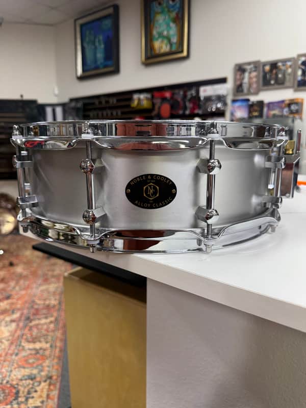 Noble and Cooley Alloy Classic 14x4.75” Aluminum Snare image 1