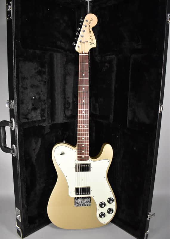 2017 Fender Chris Shiflett Telecaster Deluxe | Shoreline Gold Finish W/OHSC