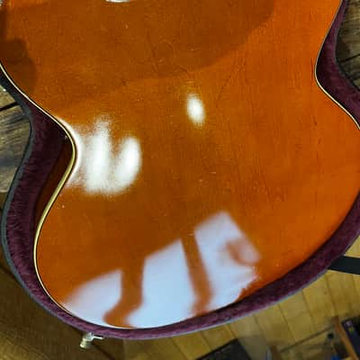 Gretsch G6120T-BSSMK Brian Setzer Signature Nashville '59 "Smoke" 2020 - Present - Smoke Orange image 4