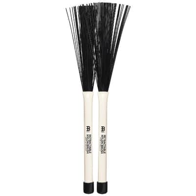 MEINL SB304 Retractable Nylon Cajon Brush Besen Drumsticks (Cajon) image 1