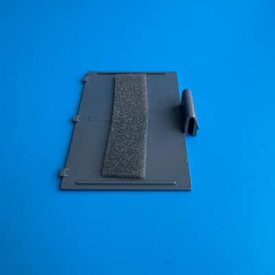 CASIO LK-100 LK-110 Lighting Keyboard OEM Part: Battery Cover Door Gray image 4