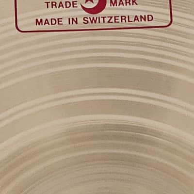 Paiste 14" 2002 Crash Cymbal 1061414 — Traditional — Made in Switzerland — 2005 Production — Excellent image 2