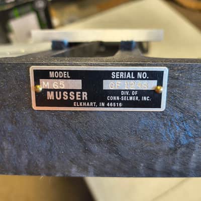 Musser M65 xylophone, 2-1/2 octave bells, with mallets Bild 3