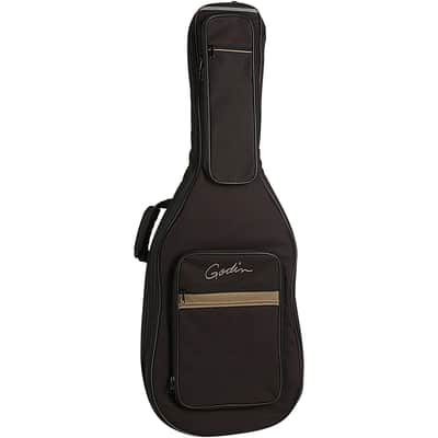 Godin A12 12-string, Black HG (048588), BOSS Katana Compact 7, KLIQ UberTuner Bundle image 4