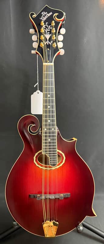 Gold Tone GM-80 Oval-Hole F-Style Mandolin Cherry Burst Satin w/ Pickup image 1