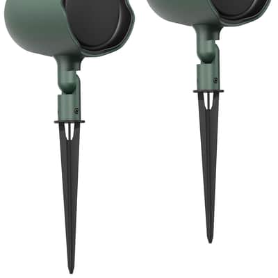 (6) JBL GSF3-GN 6.5" Landscape Ground Stake/Wall 70v Commercial Speakers+Amp image 6