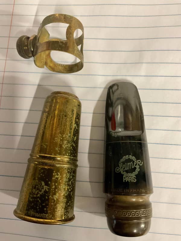Selmer Paris  Soloist  D Vintage Alto Sax Mouthpiece w/ Cap & Ligature image 1