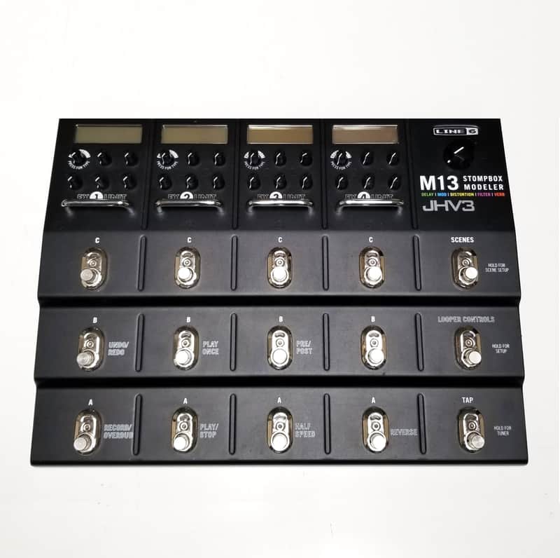 used JHV3 Modded Line 6 M13 Stompbox Modeler, Excellent Condition with Power Supply! image 1