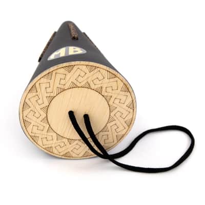 Marcus Bonna Black Fiberglass - Straight Mute for French Horn Design:Marajoara Design 1 image 3