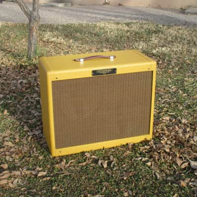 Carl's Custom Amps 2x10  Lacquered Tweed Extension Cabinet  Your Choice of Speakers image 1