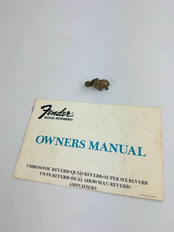 Fender Amplifier Owner’s Manual 1977 image 1