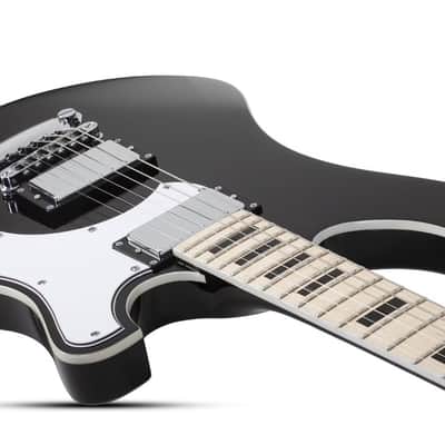 Schecter DIAMOND SERIES Stargazer-6 Gloss Black 6-String Electric Guitar image 2