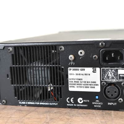 Electro-Voice (EV) CP3000S 2-Channel Power Amplifier CG006PU image 8