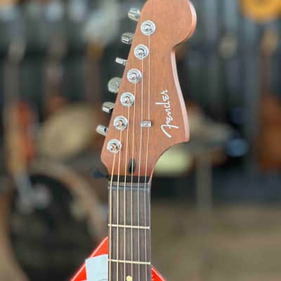 Fender Acoustasonic Standard Jazzmaster - Matte Black image 4