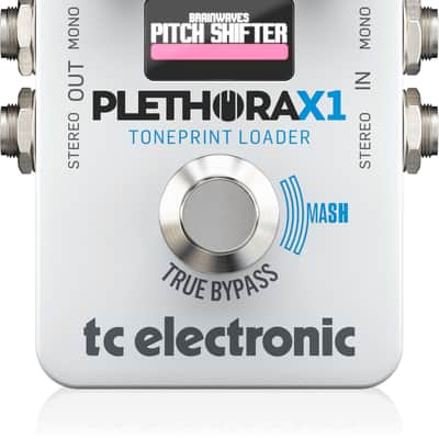 TC Electronic PLETHORA X1 TonePrint Loader with 14 Legendary TC Guitar Effects and MASH Footswitch image 2
