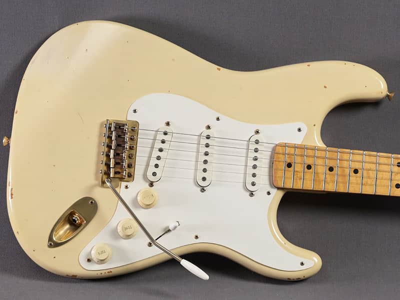 Fender Fender Custom Shop Stratocaster Cunetto Relic John Cruz 1996 - White Blonde image 1