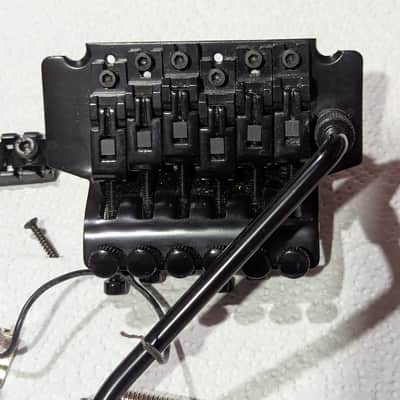 SBS Floyd Rose-Style Electric Guitar Bridge Double Tremolo Kit 2010s - Chrome image 3